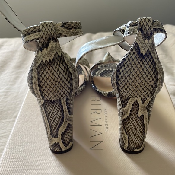 Alexandre Birman Python Clarita Sandals 38 - Picture 9 of 12
